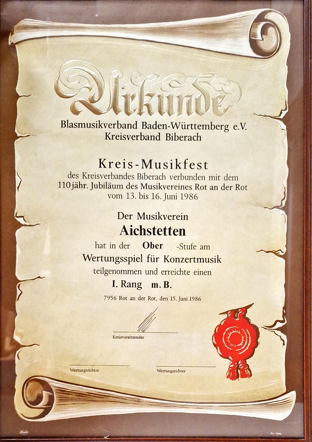 Rot an der Rot 1986